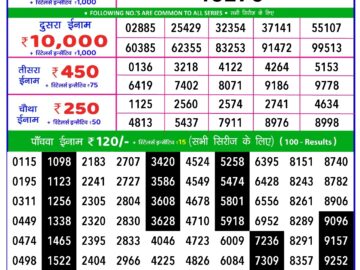 Lottery Result Today February 24, 2024