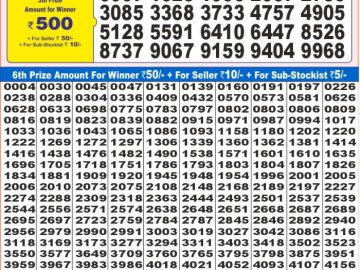 Lottery Result Today February 6, 2025