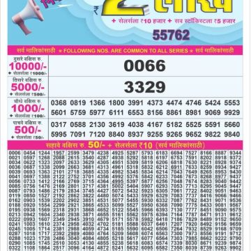 Lottery Result Today May 30, 2025