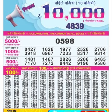 Lottery Result Today June 5, 2025