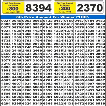 Lottery Result Today June 19, 2025