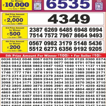 Lottery Result Today June 22, 2025