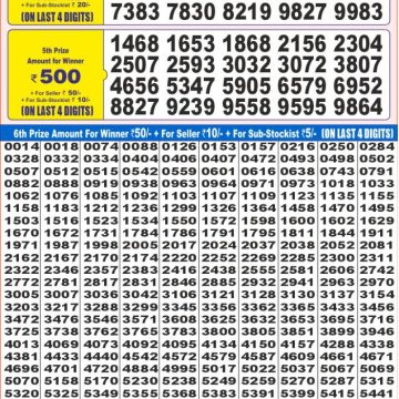 Lottery Result Today June 24, 2025