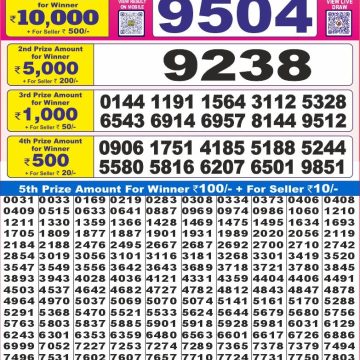 Lottery Result Today June 25, 2025