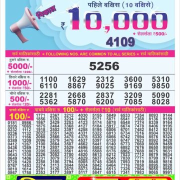 Lottery Result Today June 26, 2025