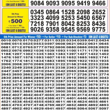 Lottery Result Today June 28, 2025