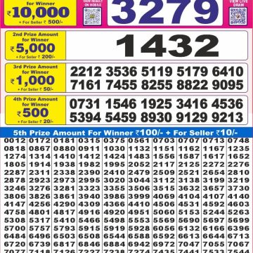 Lottery Result Today July 5, 2025