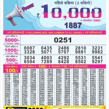 Lottery Result Today August 4, 2025