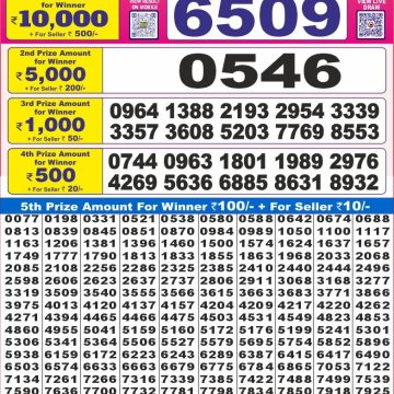 Lottery Result Today August 23, 2025