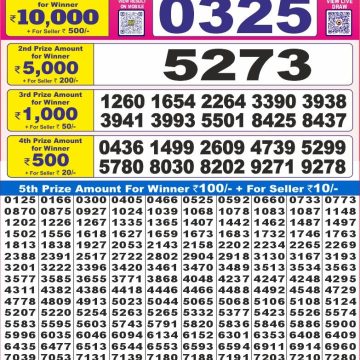 Lottery Result Today August 29, 2025