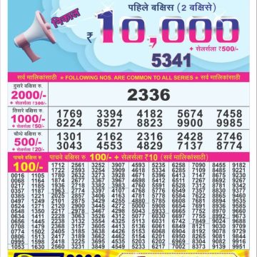 Lottery Result Today August 6, 2025