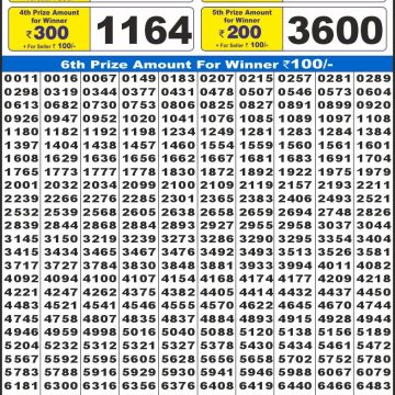 Lottery Result Today November 26, 2025