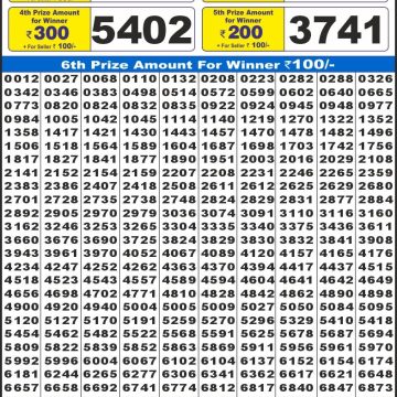 Lottery Result Today November 30, 2025