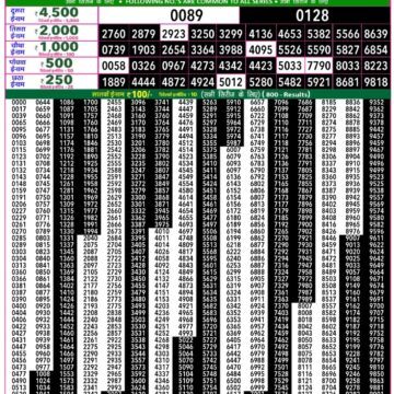 Lottery Result Today December 11, 2025