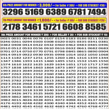 Lottery Result Today February 10, 2026