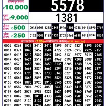 Lottery Result Today 17.03.26