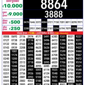 Lottery Result Today 26.03.26