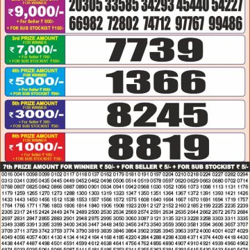 Lottery Result Today 28.04.26