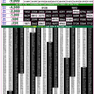 Lottery Result Today 05.05.26