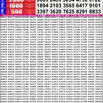 Lottery Result Today 30.05.26