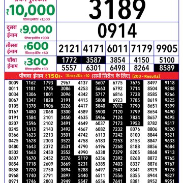 Lottery Result Today 30.05.26