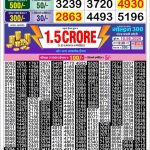 05-06-26 Golden Star Weekly 8:30 PM Result Today Lottery Result Today 05.06.26