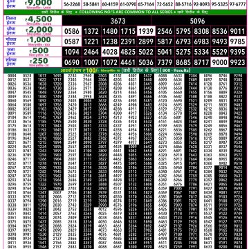 Lottery Result Today 16.06.26