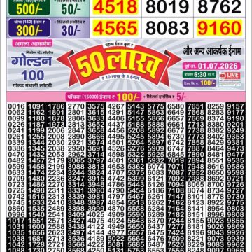 Lottery Result Today 26.06.26