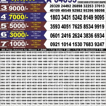 Lottery Result Today 14.07.26