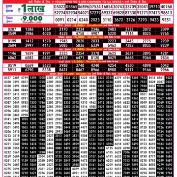 Lottery Result Today 11.08.26
