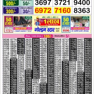 Lottery Result Today 13.08.26