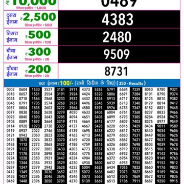 Lottery Result Today 08.08.26