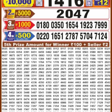 Lottery Result Today 17.09.26