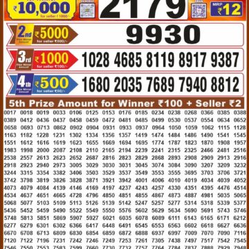Lottery Result Today 29.09.26