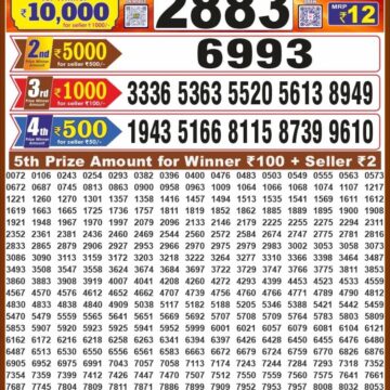Lottery Result Today 03.10.26