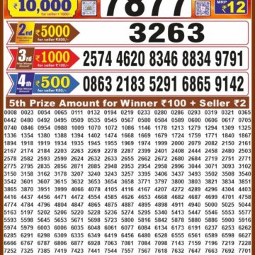 Lottery Result Today 10.10.26