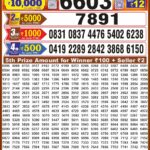 20-10-26 Dear Laxmi Silver 8 PM Lottery Lottery Result Today 20.10.26